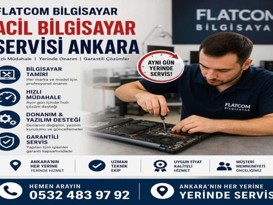 Acil Bilgisayar Servisi Ankara: Hızlı ve Güvenilir Destek
