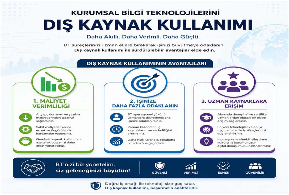 Kurumsal Bilgi Teknolojileri Dış Kaynak Kullanımının Avantajları