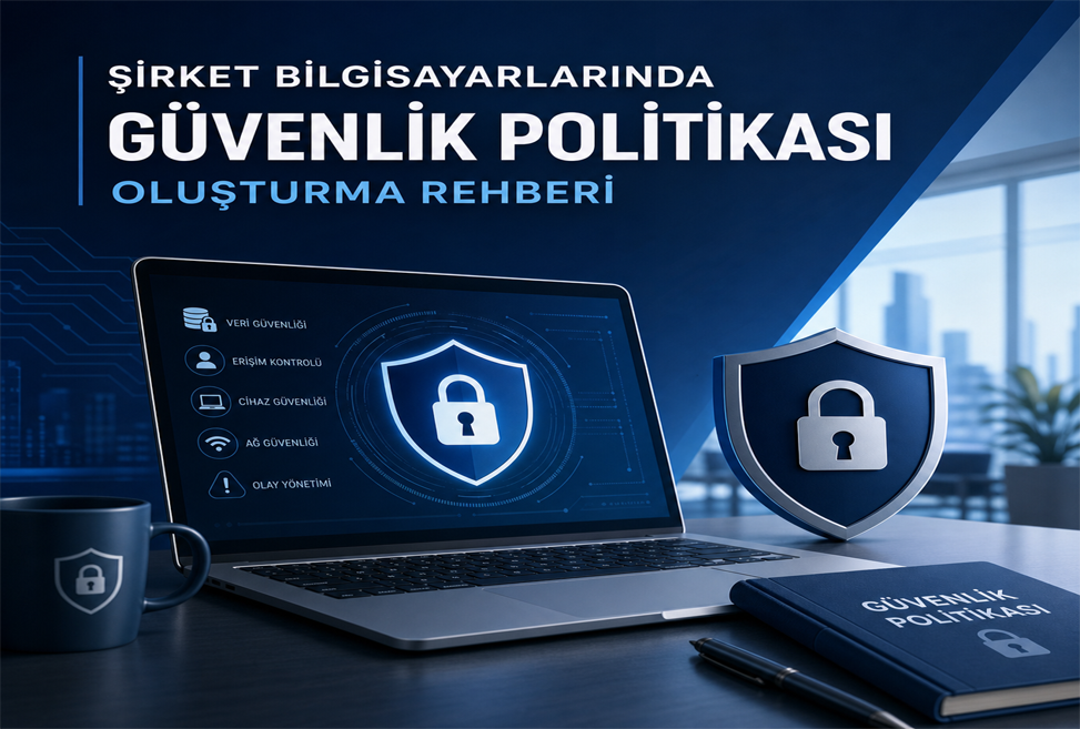 Şirket bilgisayarlarında güvenlik politikası oluşturma rehberi